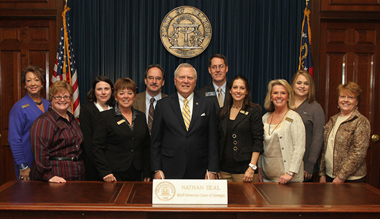 Region 10 with Governor