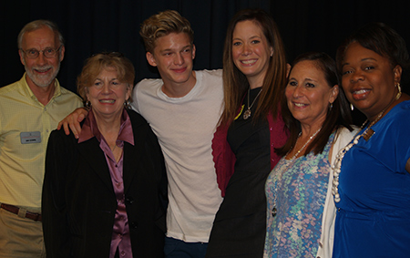Dancing with the Stars Contestant Cody Simpson with Lumpkin collaborative