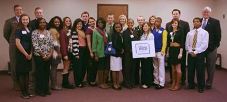 Walton County Youth Advocacy Board with local legislators