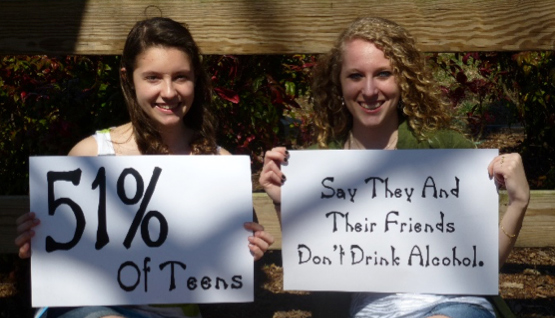 51 percent of teens say they don't drink