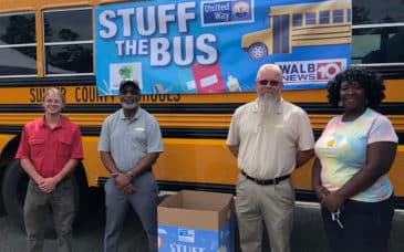 Sumter-Stuff-the-Bus-volunteers