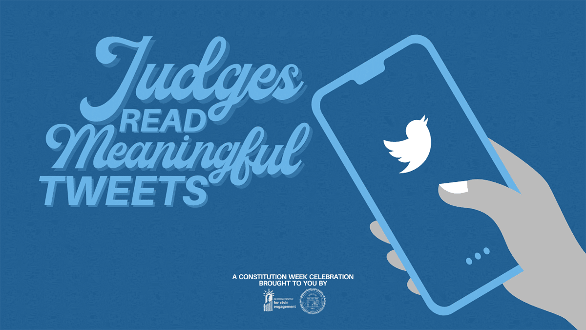 Judges Read Meaningful Tweets